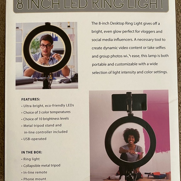 LED Ring Light - Picture 2 of 4